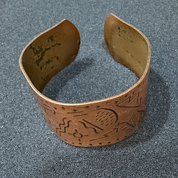 Copper Engraved Women's Bracelet - Picture 9 of 15